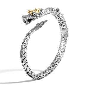 John Hardy Naga Kick Cuff Dragon Bracelet