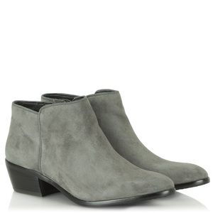 Sam Edelman Petty Boots Grey Suede