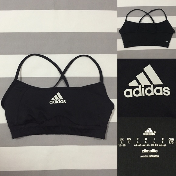 Adidas Other - [Adidas] black athletic sports bra szL