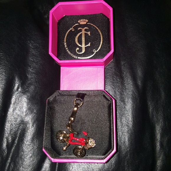 Juicy couture bicycle charm