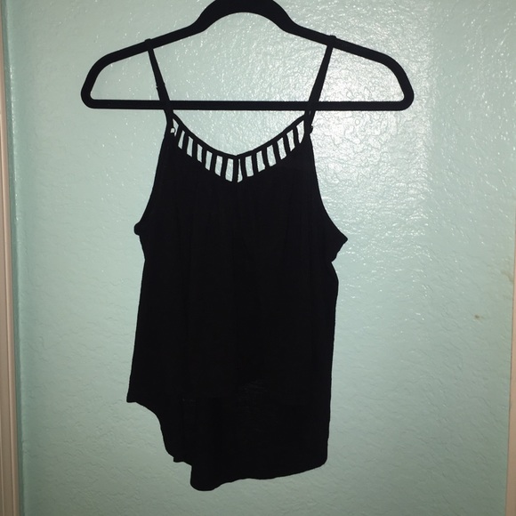 Black cami top