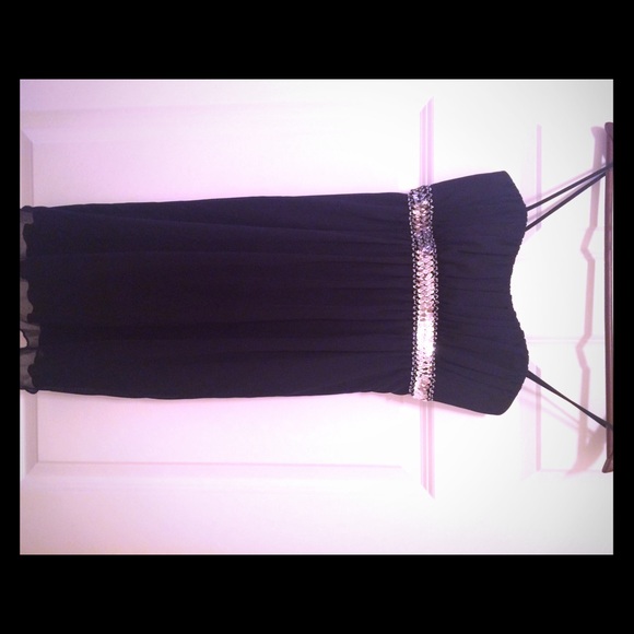 Waist shine sparkle dress