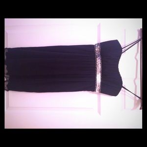 Waist shine sparkle dress