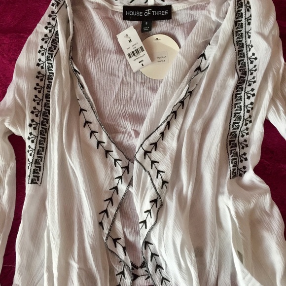 LF light white cardigan - Picture 2 of 3