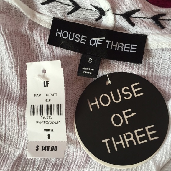 LF light white cardigan - Picture 3 of 3