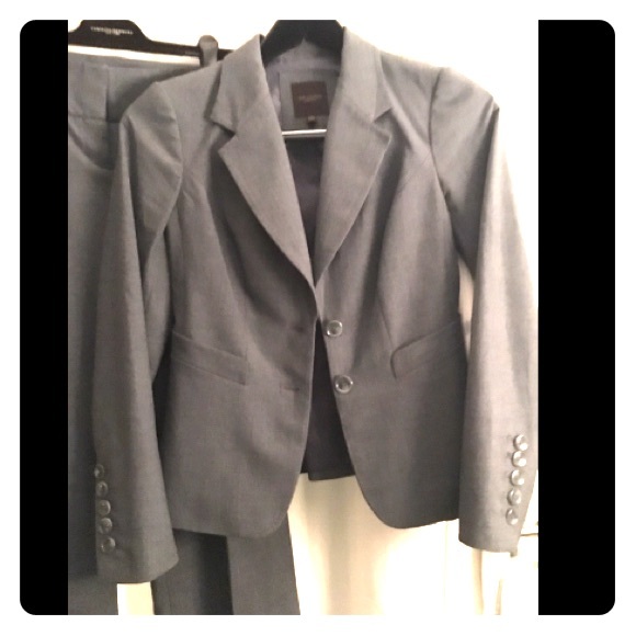 The Limited grey 3-piece suit