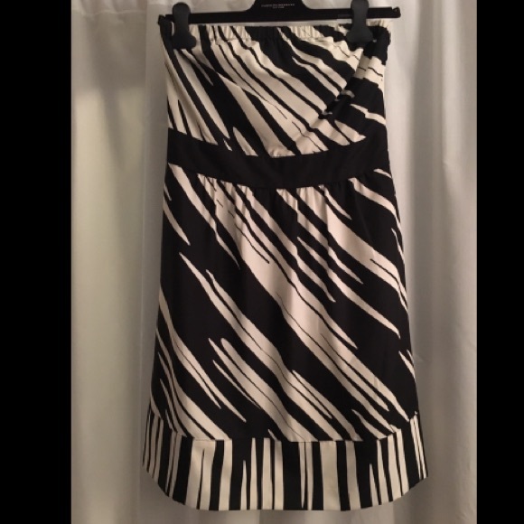The Limited black/white cocktail dress