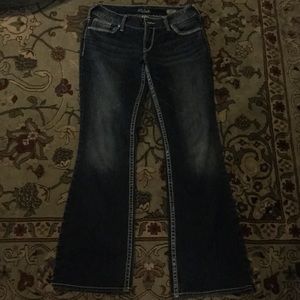 W29/L34 silver suki boot cut jeans
