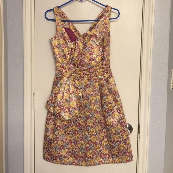 Zac Posen for Target floral brocade dress