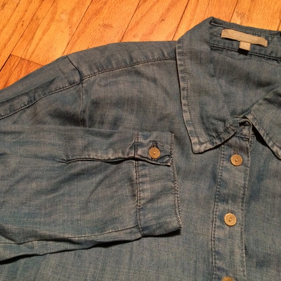 Joan Vass tencel "denim" shirt dress. Worn once - Picture 4 of 4