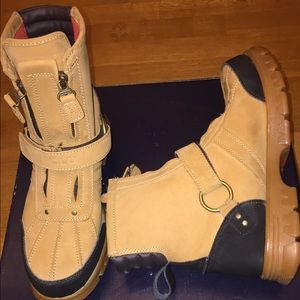 Men's polo Ralph Lauren conquest high duck boots