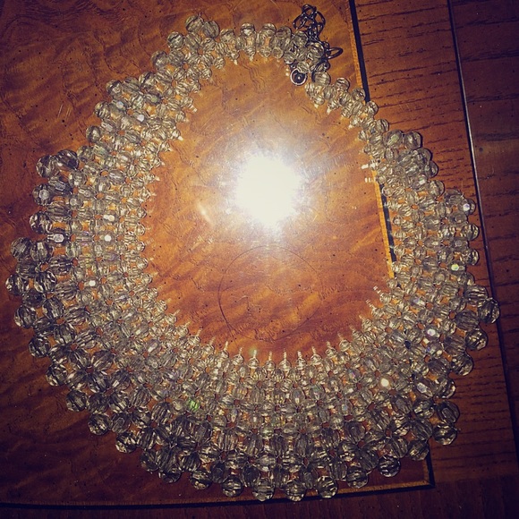 ⭐⭐Necklace Bib Style crystal look