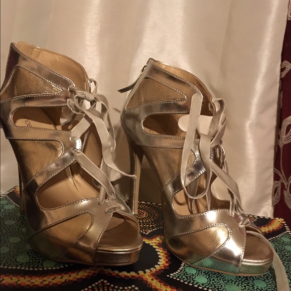 Metallic Booties