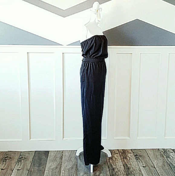 Midnight Tube Top Jumpsuit - Picture 3 of 4