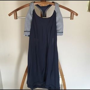 Navy Blue Lululemon Bra Tank