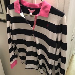 Lilly Pulitzer long sleeve polo