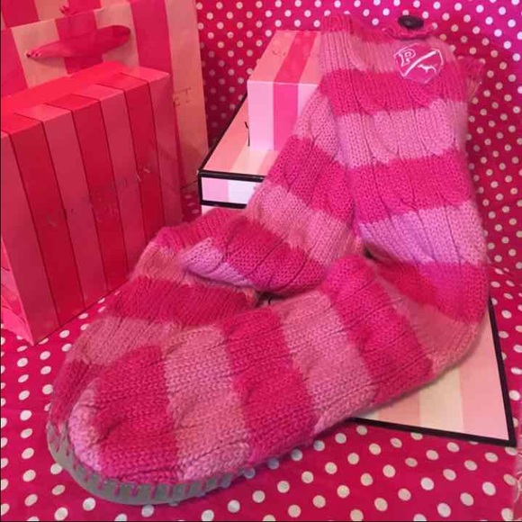 VS Pink Mukluks - Picture 2 of 3