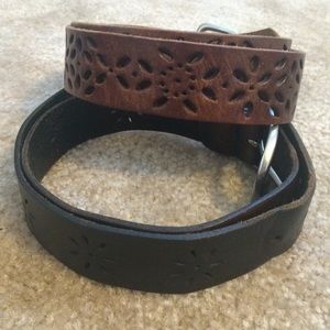 Set of 2 belts