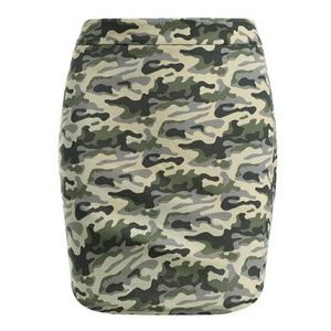 ❤BOGO High-Waisted Camo Print Skirt