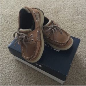 Boys sperrys size 7. NOT YET SOLD!!