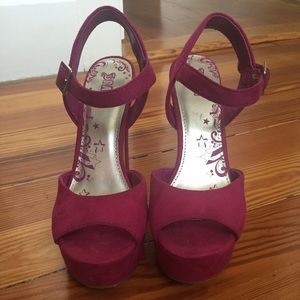 Purpley Violet High Heels