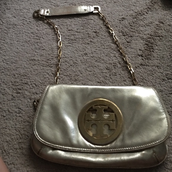 Tory Burch metallic crossbody