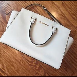 Michael Kors Selma Optic White