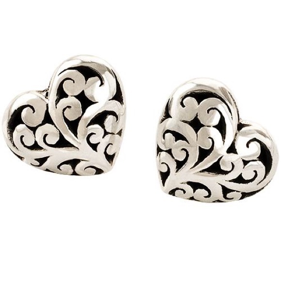 Lois Hill Heart Studs