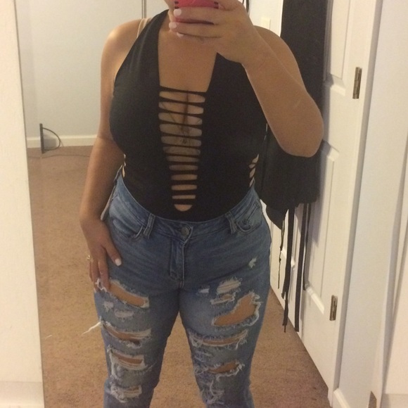 Tops - Strappy bodysuit