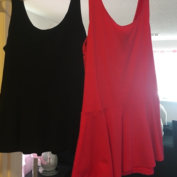 Peplum tops express 15 or best offer worn once