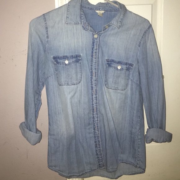 J. Crew chambray Button down