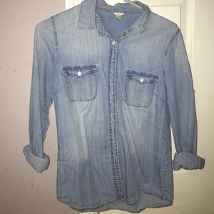 J. Crew chambray Button down