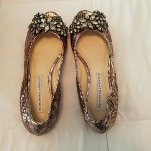 Vera Wang ballet flats