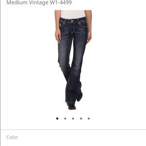 Brand new rock and Roll low-rise boot cut jeans