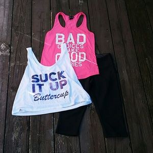 Workout clothes bundle