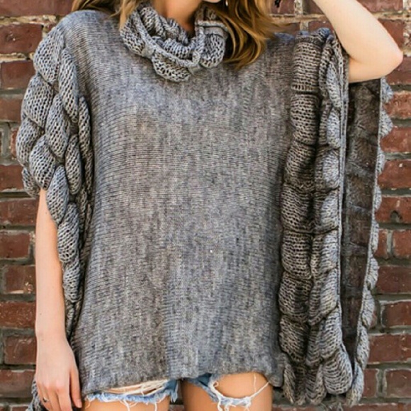 Cowl neck line sweater