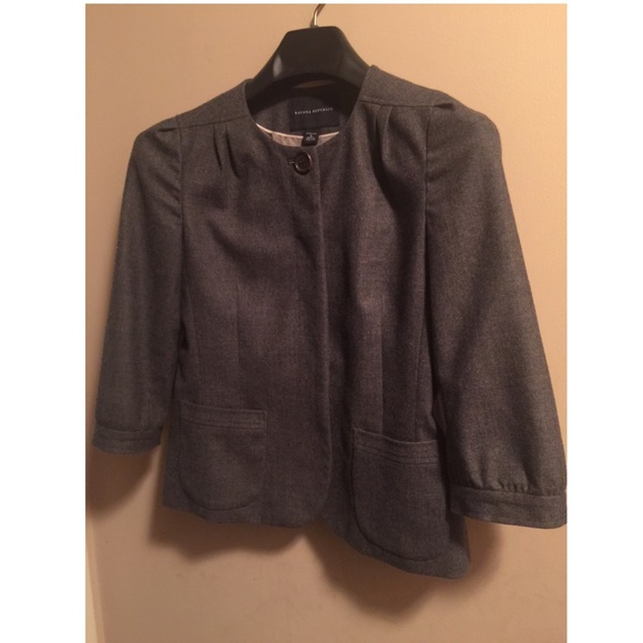 Grey blazer