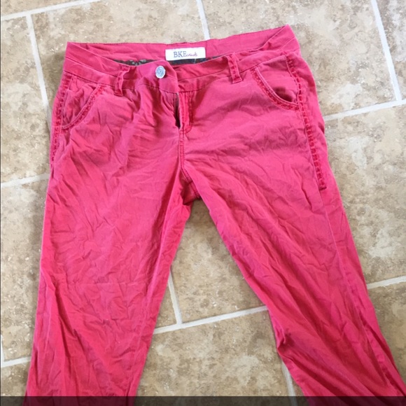 BKE coral Capris