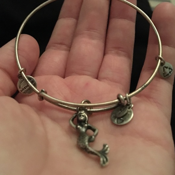 Mermaid Charm Alex and Ani Silver never worn