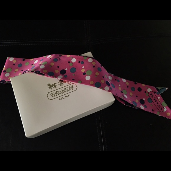 Coach Silk Ribbon