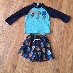 Gymboree swim set