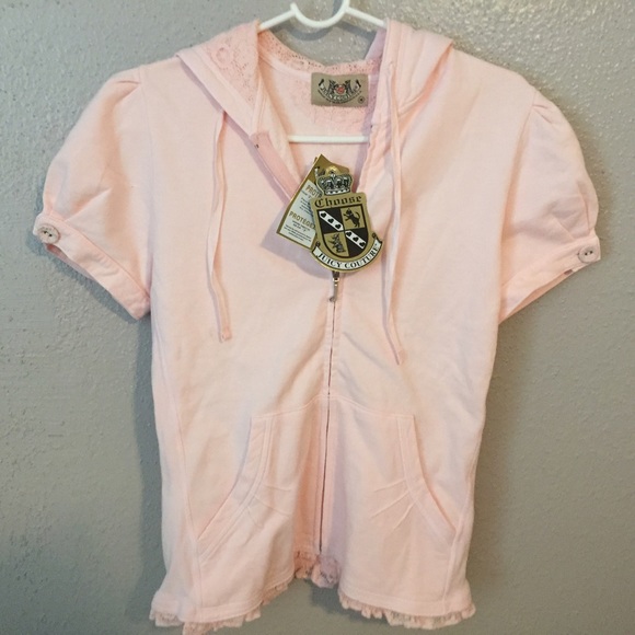 Juicy Couture Pink Lace Fleece