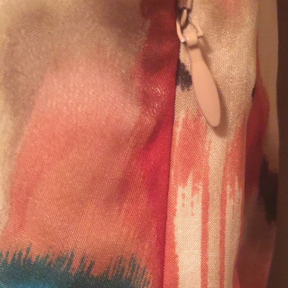 Multi-colored sheer dress - Picture 3 of 4