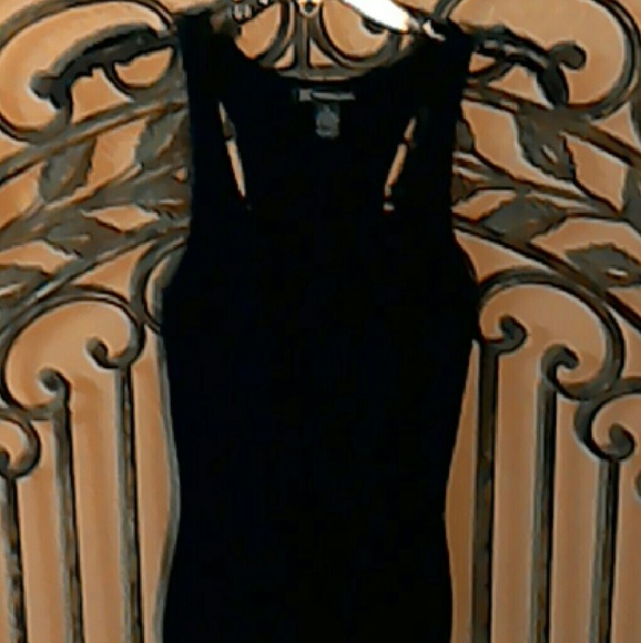 INC, black sparkly, dressy tank