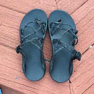 Black Chacos! Like-new condition, worn once! Size8