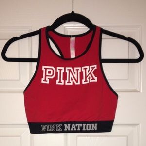 PINK nation sports bra