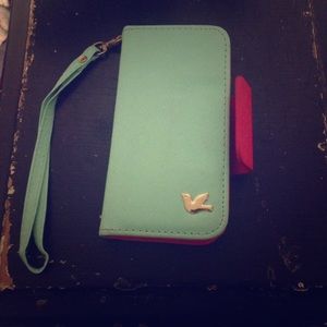 iPhone 5c case & wallet.