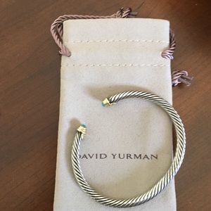 David Yurman kids size turquoise bracelet
