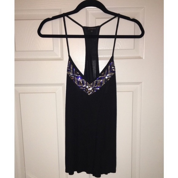 Black Friday sale🎉 Express sequined tank