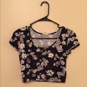 🌸PacSun Floral Crop Top!☀️